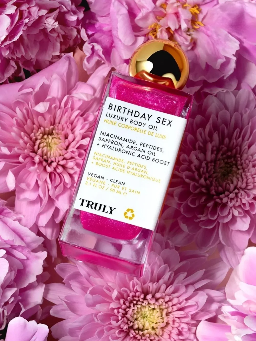 TRULY Birthday Sex Luxury Body Oil 90ml / 3.1oz NEW No Box